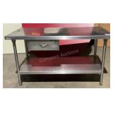 *OFFSITE* Stainless Steel Table