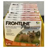 (10) Frontline 5Lb to 22Lb 3 Dose Flea & Tick Medi