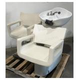 Salon Chair & Hair Wash Station
