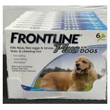 (10) Frontline 23Lb to 44Lb 6 Dose Flea & Tick Med