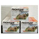 (30) Frontline 5Lb to 22Lb 3 Dose Flea & Tick Medi