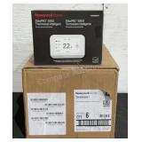 (3) Honeywell Smart Thermostats THX900W1