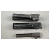 (3) Glock 19 Barrels Non-Threaded