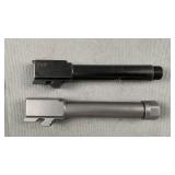 (2) Glock 19 Barrels Threaded