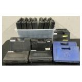 (24) Assorted Plastic Cases