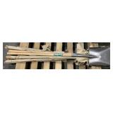 (5) UnionTools Square-Head Shovels