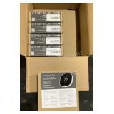 (5) ECOBEE Smart Thermostats EB-STATE7PB-01
