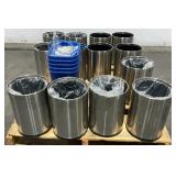 (18) Assorted Trash Cans