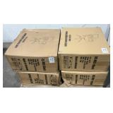 (4) Rolling Office Chairs 0C-H03-BLACK