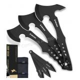 3 Piece Throwing Hawk & Throwing Knife Set