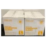 (2) PROCURE 1500ct Large Vinyl Exam Gloves PC470