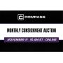 November Monthly Consignment Auction