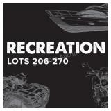 Motorcycles, ATV's and Watercraft - Lots 206-270