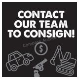 **Contact to Consign**