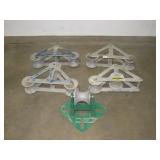 Light Pole Base Sheave and Triangle Sheaves-