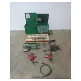 Assorted Greenlee Parts-