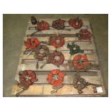 (Qty - 13) Ridgid Threader Dies-