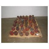 (Qty - 45) Ridgid Manual Threader Dies-