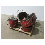 (Qty - 9) Ridgid Oil Pans-