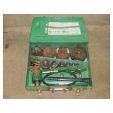 Greenlee Hydraulic Knockout Set-