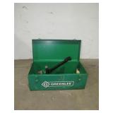 Greenlee Hydraulic Knockout Set-