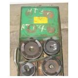 (qty - 4) Greenlee Knockout Punches-