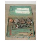 (qty - 7) Greenlee Knockout Punches-