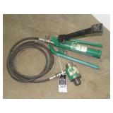 Hydraulic Foot Pump with Ram-