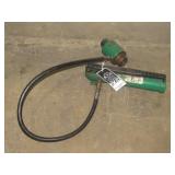 Greenlee Hydraulic Hand Pump with Ram-