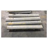 (Qty - 11) Parking Curbs-