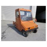 Taylor Dunn Electric Warehouse Cart With Cab-