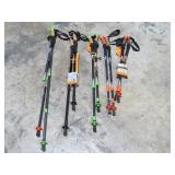 (Qty - 5) Telescopic Trekking Pole Sets-