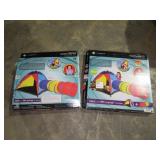 (Qty - 2) Tent And Tunnel Play Sets-