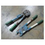 (qty - 2) Greenlee Cable Cutters-
