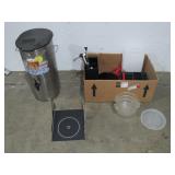 Drink Dispenser, Bottle Pumps, and Ladles-