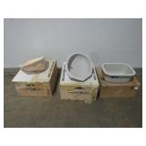 (qty - 3) Vanity Sink Bowls-