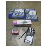 Bean Bag Toss Games, Tent, and Backpack-