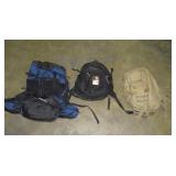 (qty - 3) Backpacks-