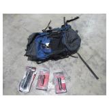 Backpack and Flashlights-