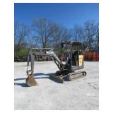 2012 Volvo EC20C Mini Excavator-