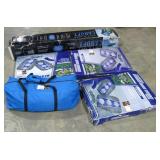 Tent, Canopy and Bean Bag Toss Games-