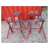(qty - 4) Pipe Stands-