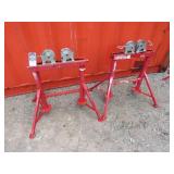 (qty - 2) Pipe Stands-