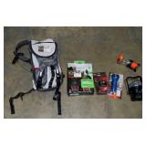 Walkie Talkie Set, Backpack and Lanterns-