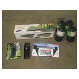 Tent, Flashlight, Propane and Knife-