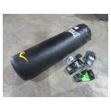 Punching Bag, MMA Gloves and Boxing Gloves-