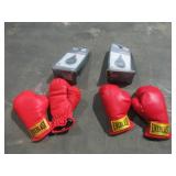 Speed Bags and Boxing Gloves-