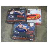 Inflatable Tubes and Boat-