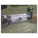 Tent, Lantern, Shower, Cook Set-