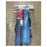 Tent, and Folding Chairs-